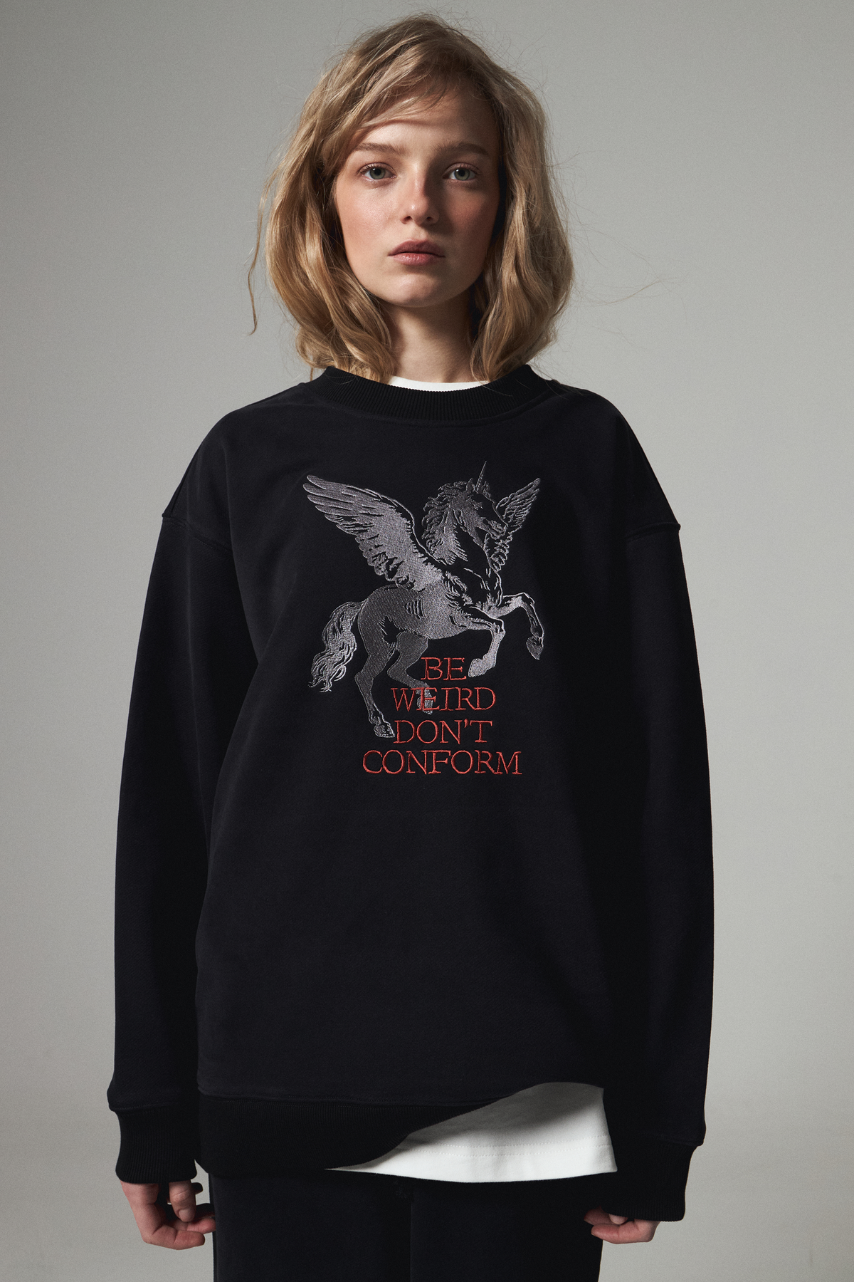 Світшот чорний «Pegasus»