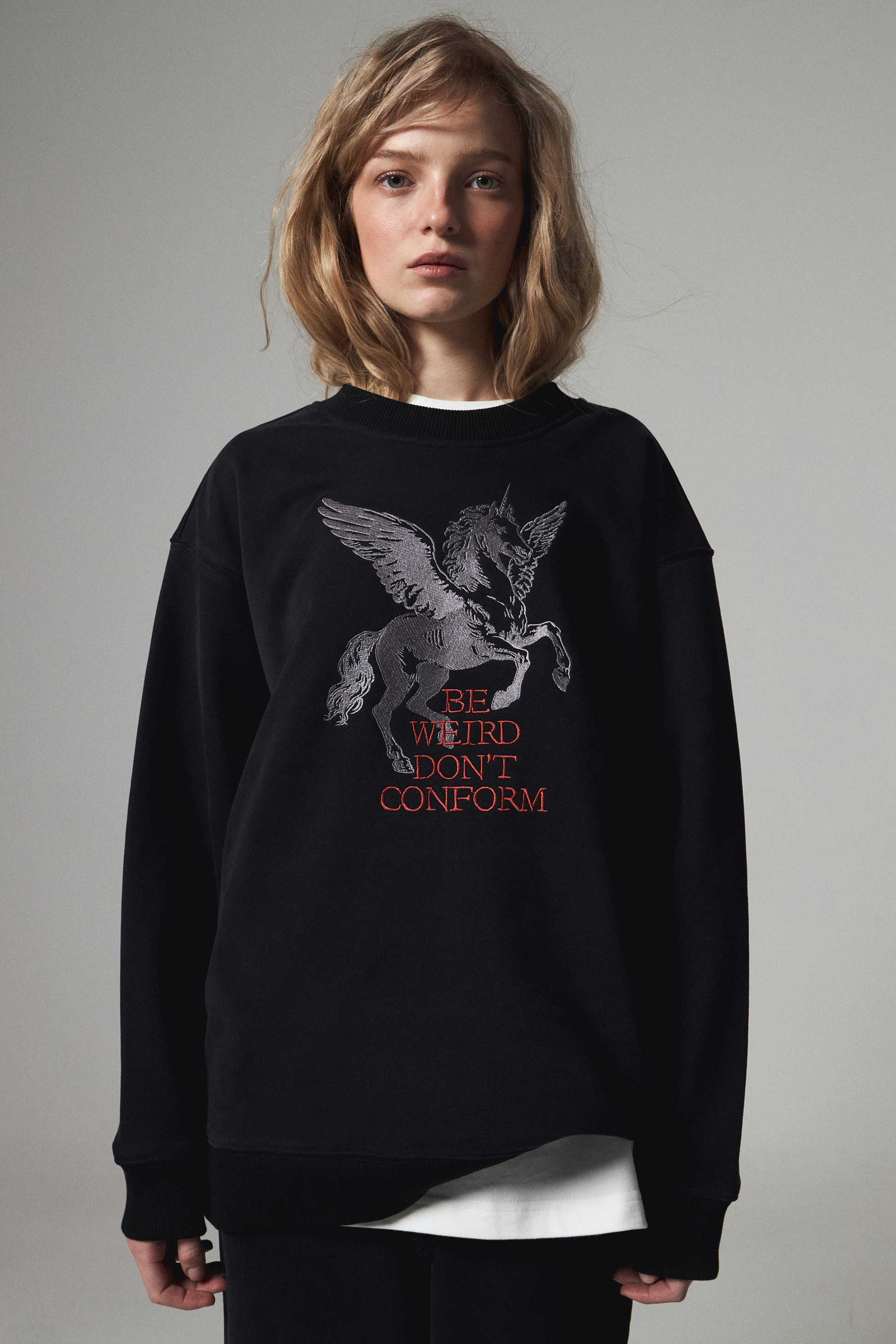 Світшот чорний «Pegasus»
