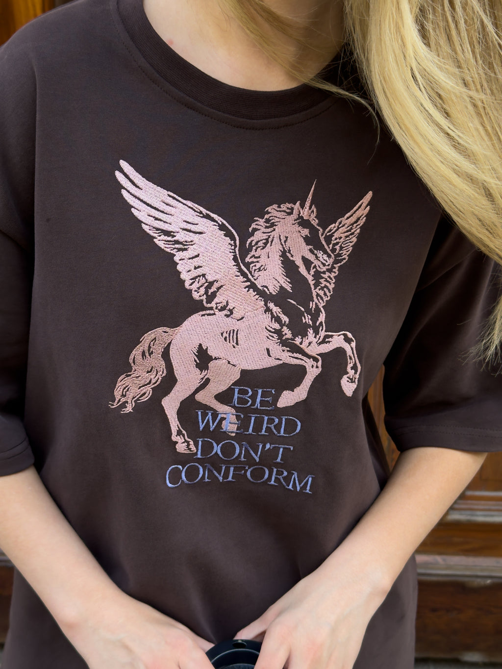 Футболка коричнева «Pegasus» 